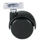 RUOTA PER MOBILI DOPPIA ø 50 pz 4 - piastra mm 36 x 36