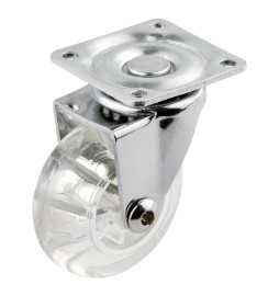 RUOTA PER MOBILI TRASPARENTE ø 50