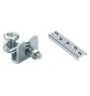 CARRELLO A 2 CUSCINETTI CON PIASTRA ART.38/24+42 piastrina ricambio 8 MA