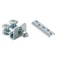 CARRELLO A 4 CUSCINETTI CON PIASTRA ART.40/24+42 piastrina ricambio 10 MA