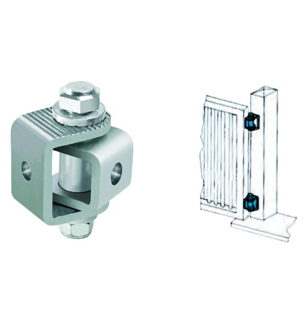 CERNIERA REGOLABILE ART.100 grande mm 62 x h.95