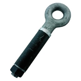 OCCHIONE GIREVOLE PER TIMONE Kg 3000 (massa trainabile) - lungh. cm 23 foro mm 29