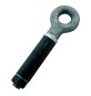 OCCHIONE GIREVOLE PER TIMONE Kg 6000 (massa trainabile) - lungh. cm 27 foro mm 45