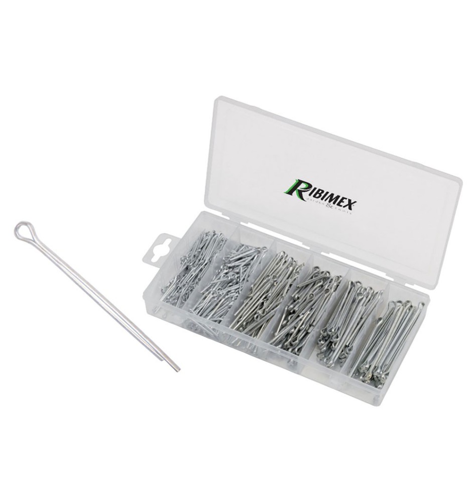 COPPIGLIE ZINCATE IN CASSETTA 555 pezzi