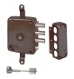 SERRATURA DA APPLICARE TRIPLICE PER LEGNO ART. 571 E 60 Sx