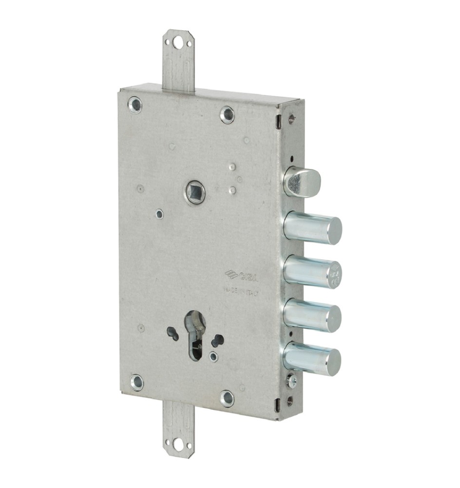 SERRATURA DA APPLICARE TRIPLICE PER PORTE BLINDATE ART. 56515 E 64 - 2 mandate / 4 catenacci