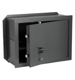 CASSAFORTE CON CHIAVE '82010' cm 36 x 24 x 20 - 2 catenacci