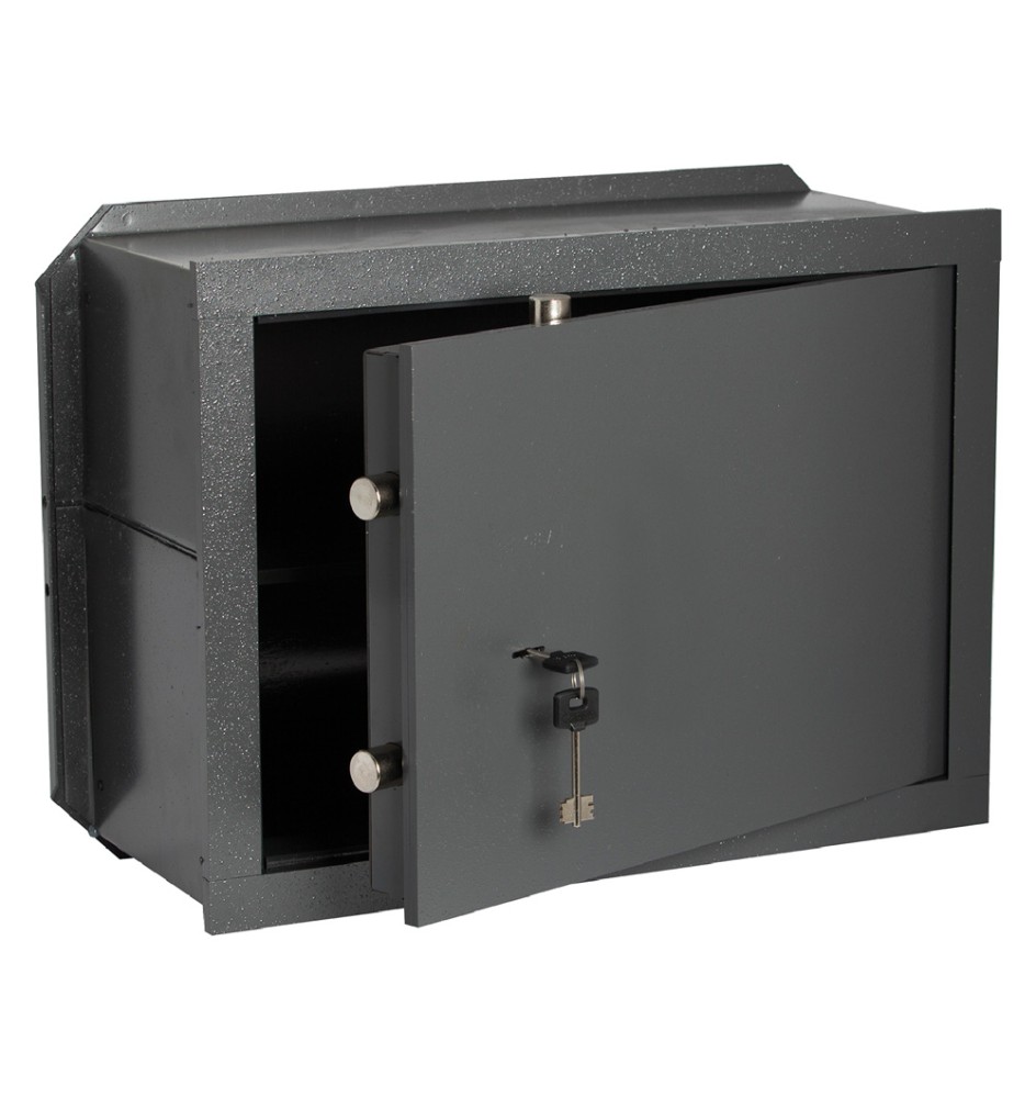 CASSAFORTE CON CHIAVE '82010' cm 49 x 36 x 20 - 2+2 catenacci