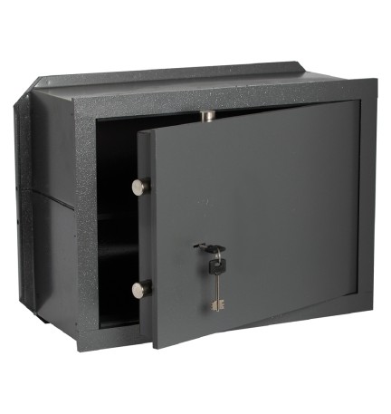 CASSAFORTE CON CHIAVE '82010' cm 49 x 36 x 20 - 2+2 catenacci