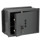 CASSAFORTE CON CHIAVE E COMBINAZIONE '82210' cm 31 x 19 x 20 - 2 catenacci
