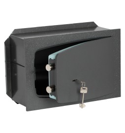 CASSAFORTE CON CHIAVE '8A010' cm 42 x 30 x 19,5 - 2 catenacci