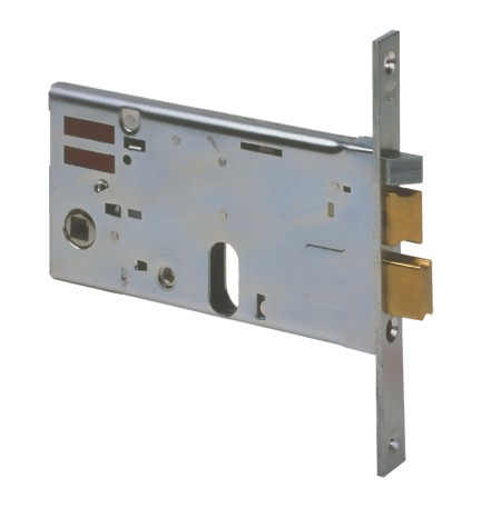 SERRATURA ELETTRICA DA INFILARE PER ALLUMINIO ART. 14460/14461 14461 E70 frontale mm 20