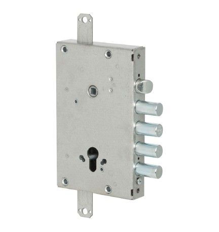 SERRATURA DA APPLICARE TRIPLICE PER PORTE BLINDATE ART. 56415 E 64 - 2 mandate / 4 catenacci