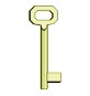 CHIAVI FERRO 'PATENT' 5010 - corta