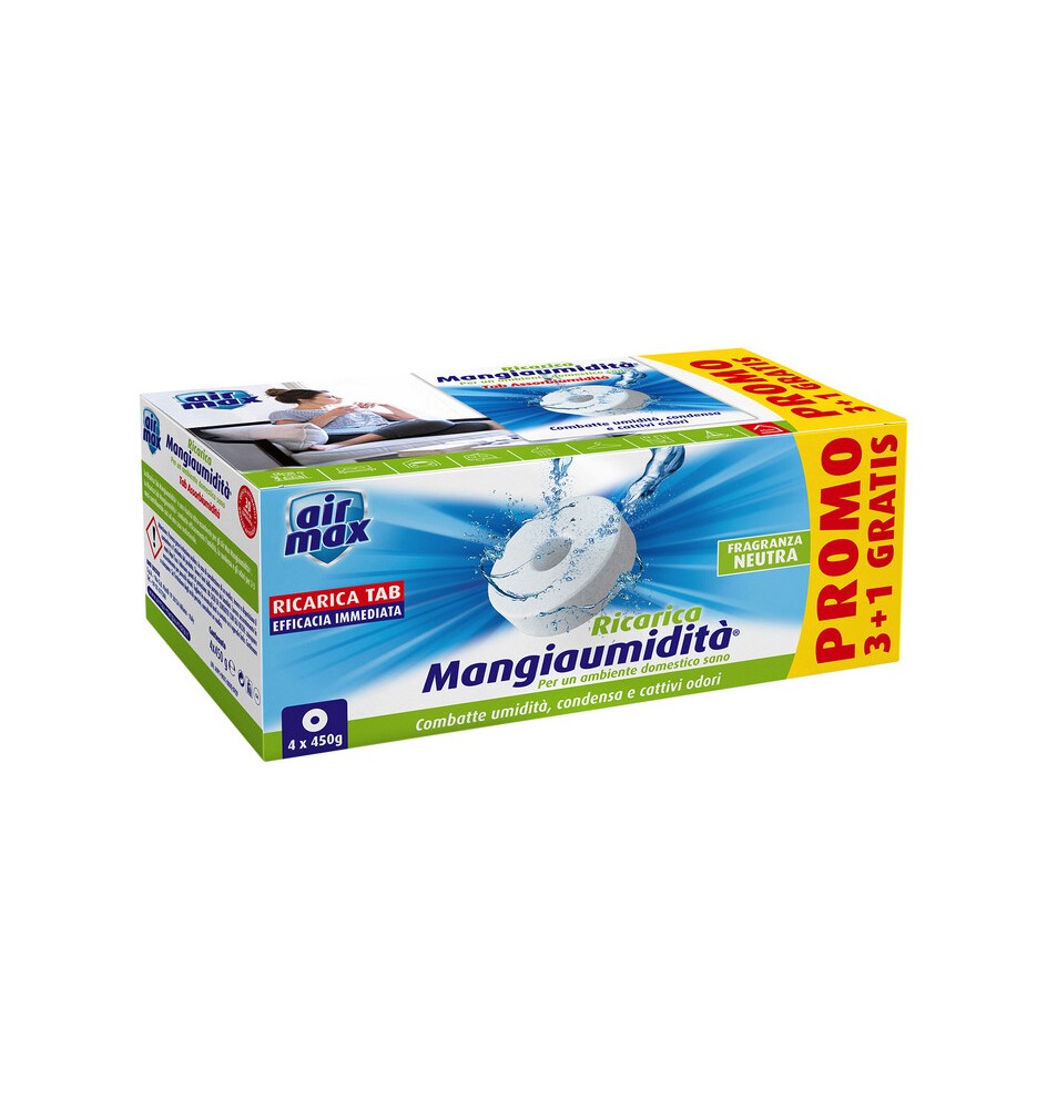 AIRMAX ASSORBIUMIDITA RICAR TAB NEUT 450G 4PZ