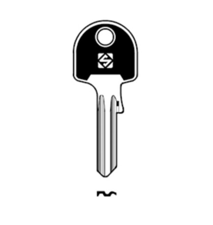 SILCA UL058SL CHIAVE PROFILO SLIM COLOR OTTONE