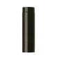 TUBO PLUS PORCELLANATO H 50 CM D 12 CM NERO OPACO