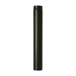 TUBO PLUS PORCELLANATO H 100 CM D 12 CM NERO OPACO