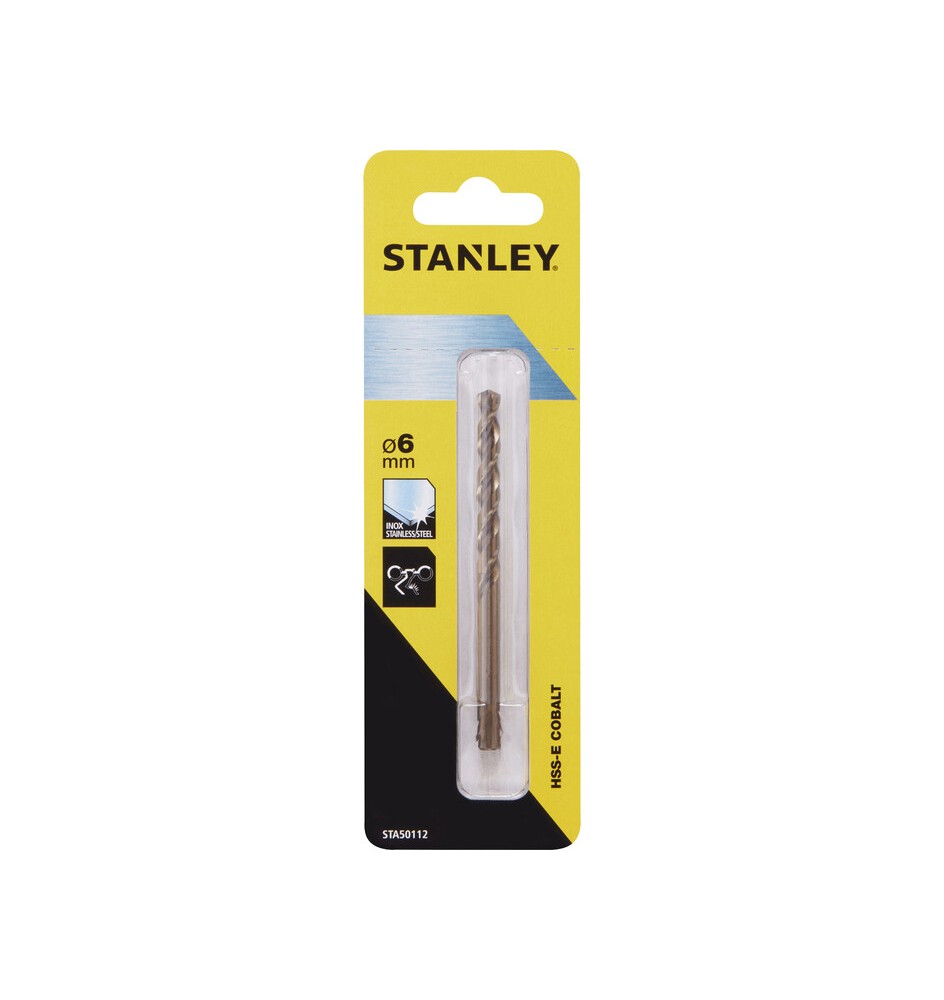 STANLEY STA50112 PUNTA AL COBALTO 6 MM