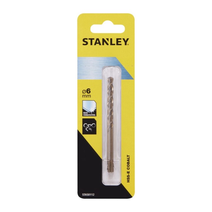 STANLEY STA50112 PUNTA AL COBALTO 6 MM