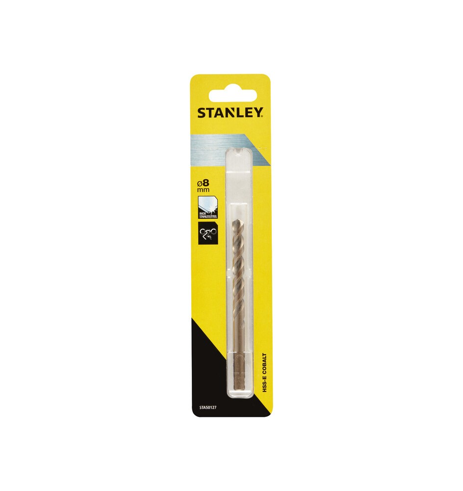 STANLEY STA50127 PUNTA AL COBALTO 8 MM