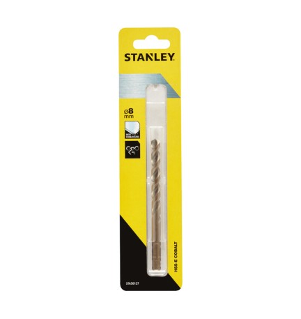 STANLEY STA50127 PUNTA AL COBALTO 8 MM