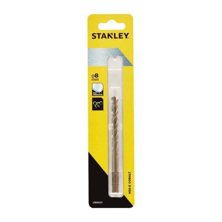 STANLEY STA50127 PUNTA AL COBALTO 8 MM