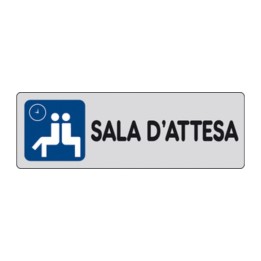 ETICHETTA ADESIVA 150X50 SALA DATTESA