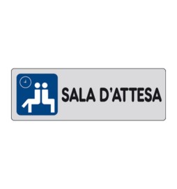 ETICHETTA ADESIVA 150X50 SALA DATTESA