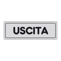 ETICHETTA ADESIVA 150X50 USCITA