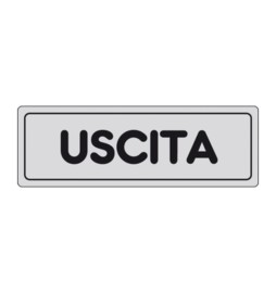ETICHETTA ADESIVA 150X50 USCITA