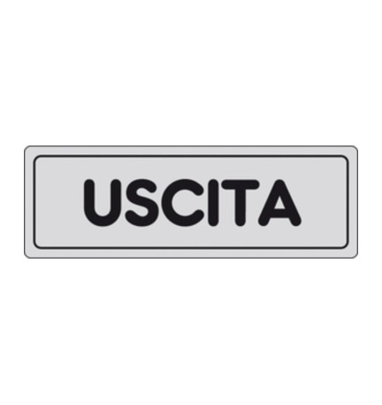 ETICHETTA ADESIVA 150X50 USCITA