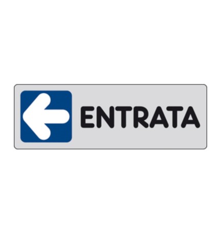 ETICHETTA ADESIVA 150X50 ENTRATA (SX)
