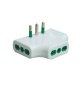 FME 82.220 ADATTATORE 16A 2P+T 3 PRESE 2P+T BIPAS