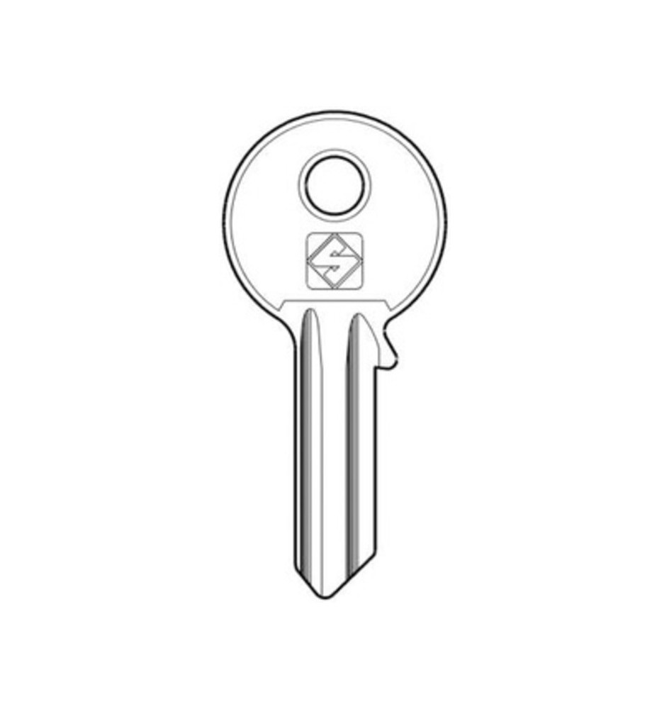 SILCA WE2 CHIAVE PROFILO OTTONE