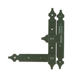 CERNIERA FERRO POLIMERIZ 6264 A BATTENTE 25 CM