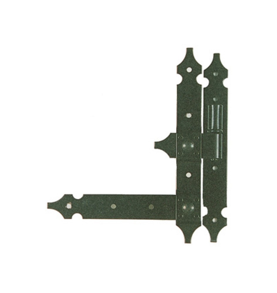 CERNIERA FERRO POLIMERIZ 6264 A BATTENTE 25 CM