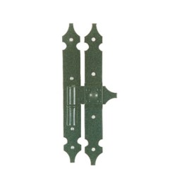 CERNIERA FERRO POLIMERIZ 6324 A BATTENTE 25 CM