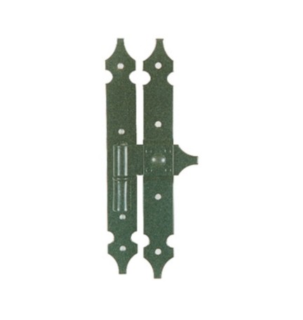 CERNIERA FERRO POLIMERIZ 6324 A BATTENTE 25 CM