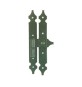 CERNIERA FERRO POLIMERIZ 6324 A BATTENTE 25 CM