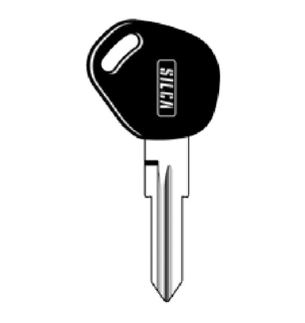 CHIAVI ACCIAIO TESTA P.BLU GT15RB