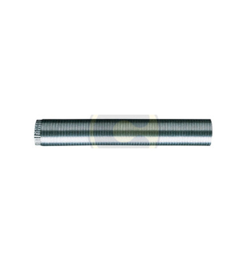 TUBO FLESSIBILE ESTENSIBILE ALLUMINIO NAT. D 12 CM