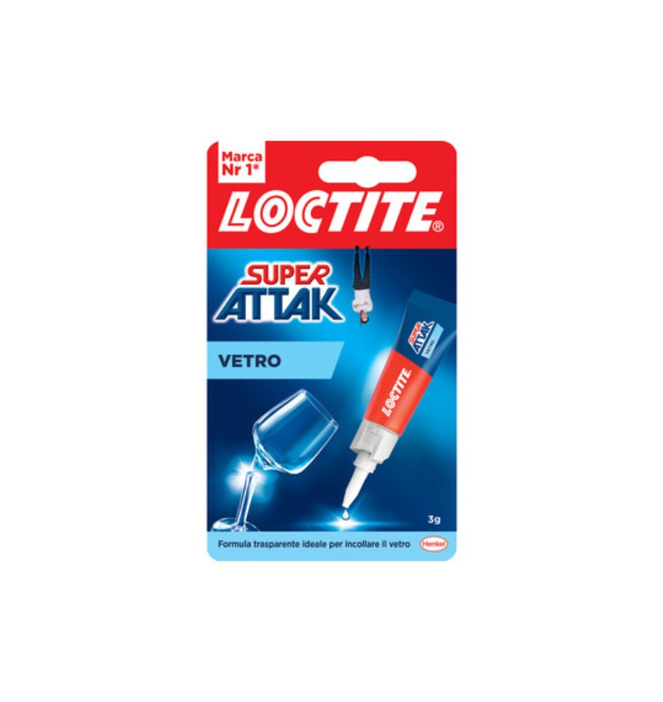 ADESIVO SUPER ATTAK VETRO 3 G
