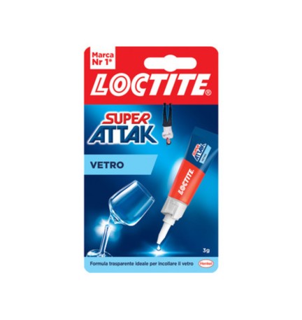 ADESIVO SUPER ATTAK VETRO 3 G