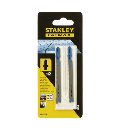STANLEY STA25782 2 LAME METALLO T/FINE ATT. T