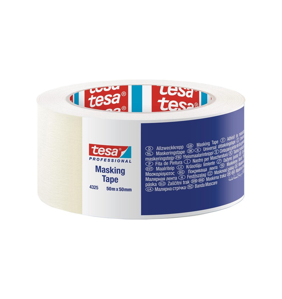 NASTRO MASCHERA EDILIZIA TESA 50 MM X 50 M