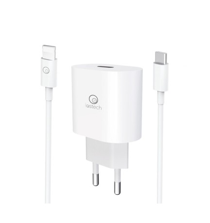 CARICATORE SUPER RAPIDO C/CAVO USB-C LIGHTING 120 CM