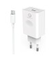 CARICATORE USB SUPER RAPIDO C/CAVO TYPE-C 120 CM