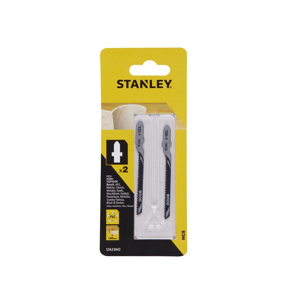 STANLEY STA23042 2 LAME LEGNO FRES T/CURVO ATT T