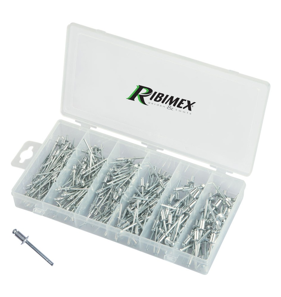 ASSORTIMENTO RIVETTI IN ALLUMINIO totale 320 pz